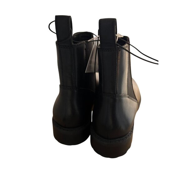 Steve Madden Size 11 Chelsea Black  Lorali Boots - Picture 4 of 6